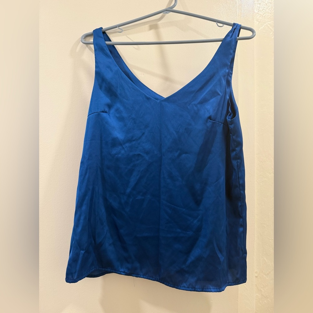 Elegant Blue Women's Top